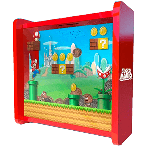 Hucha Super Mario Arcade de 18 cm