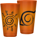 Vaso Naruto Shippuden 400ml: Konoha & Sceau