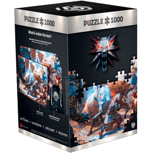 Puzzle The Witcher: Geralt & Triss 1.000 piezas