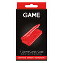 GAME GM645 Caja para 4 Juegos Nintendo Switch o Switch 2