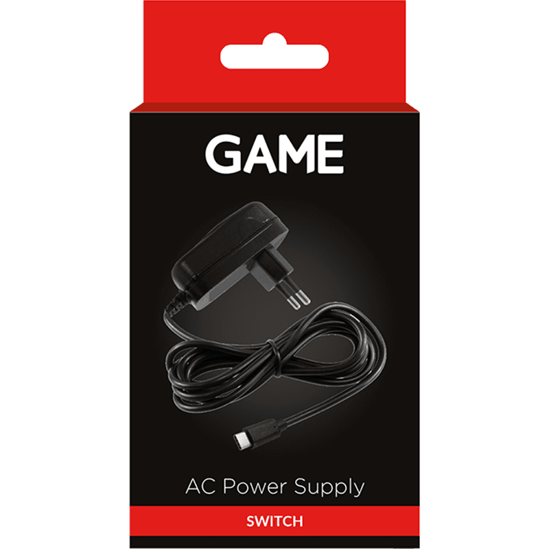GAME GM690 Fuente de Alimentación para Nintendo Switch