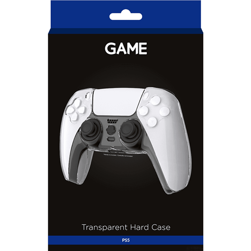 GAME GM874 Carcasa Rígida transparente para Mando DualSense