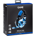 GAME PHX200 Blue Camo V1 PC - PS5 - PS4 -  XBOX - Switch - Auriculares Gaming