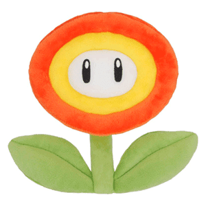 Peluche Super Mario: Flor de Fuego 18cm
