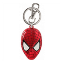 Llavero metalico Marvel mascara Spiderman de 6 cm