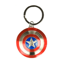 Llavero metalico Marvel Escudo Capitan America de 6 cm