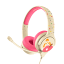 Auriculares OTL Animal Crossing Isabelle Rosa y Crema Interactivos