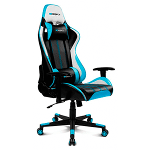 DRIFT DR175 Negro Azul Blanco - Silla Gaming
