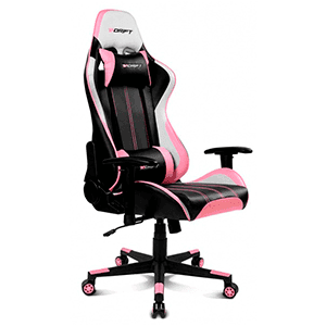 DRIFT DR175 Negro Rosa Blanco - Silla Gaming