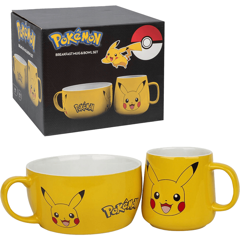 Set de Desayuno Pokemon: Pikachu