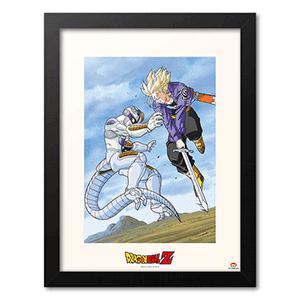 Lienzo 30x40 cm Dragon Ball Z: Trunk vs Freezer