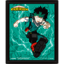 Cuadro 3D My Hero Academia: Izuku