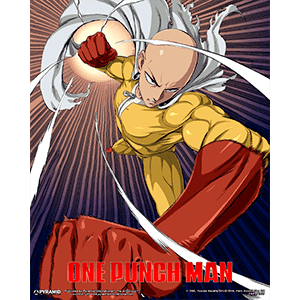 Cuadro 3D One Punch Man: Saitama & Genos