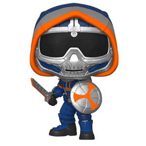 Figura POP Viuda Negra: Taskmaster con Escudo