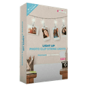 Guirnalda de Luces con Clips para Fotos