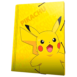 Carpeta A4 Pikachu Pokemon solapas