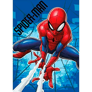 Manta Polar Marvel: Spider-Man Disparando Telarañas