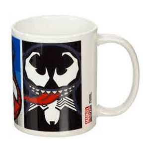 Taza Kawaii Spiderman Venom Marvel