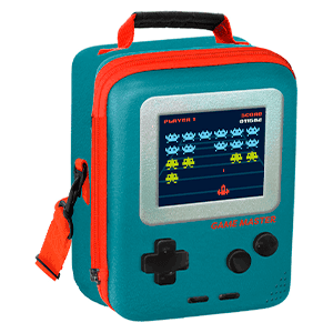 Bolsa bandolera portameriendas game master console
