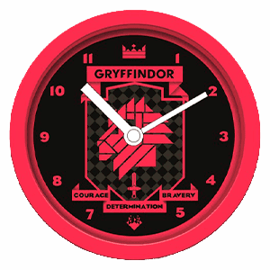 Reloj Despertador Harry Potter Brutalist Gryffindor