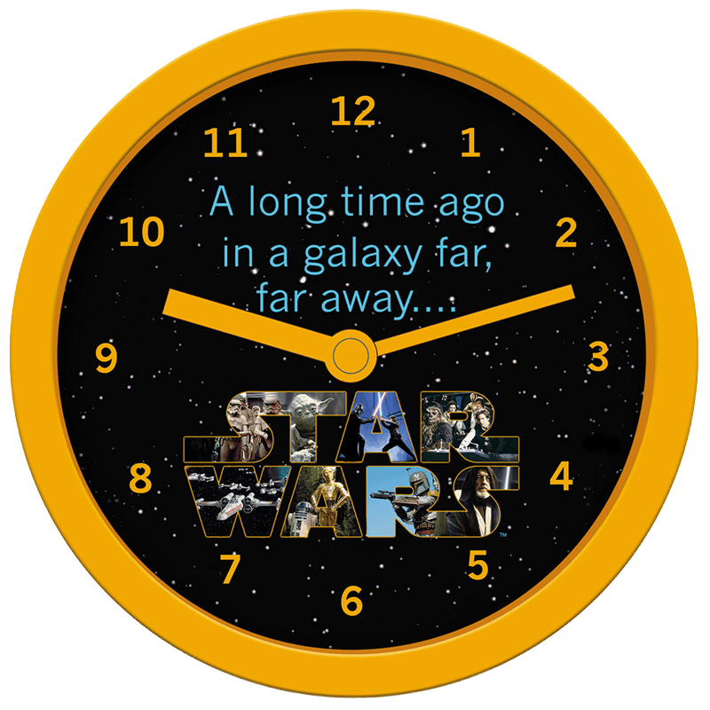 Reloj Despertador Star Wars Long Time Ago