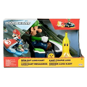Figura Nintendo: Luigi Kart Megagiros 6,5cm