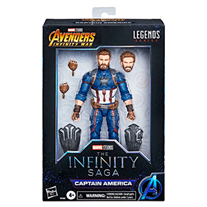 Figura Capitan America Marvel Legends 15cm