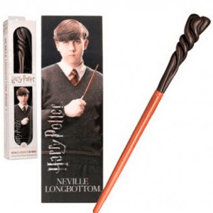Replica Varita Harry Potter Neville Longbottom Con Marcapaginas