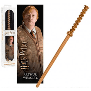 Replica Varita Harry Potter Arthur Weasley con Marcapaginas