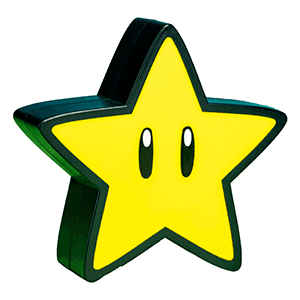 Lámpara Nintendo Super Mario Superstar con Sonido