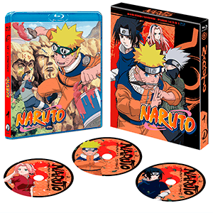 Naruto Bluray BOX 1 - Episodios 1 a 25
