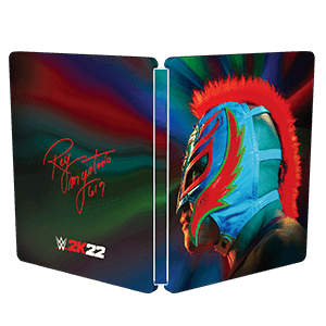 WWE 2K22 - Caja metálica Exclusivo GAME
