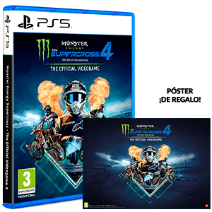 Monster Energy Supercross - The Official Videogame 4 - Seminuevo PS5