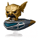 Figura Pop Black Adam Ride: Hawkman in cruiser
