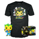 Pack Camiseta y Figura Pop DC: Joker Talla M