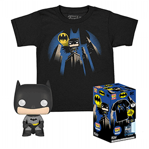 Pack Camiseta y Pocket POP DC: Batman: Talla M