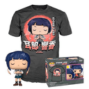 Pack Camiseta y Figura Pop My Hero Academia: Jirou Talla M