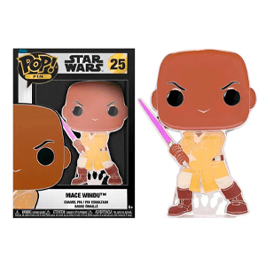 Pin Tamaño Grande Funko Star Wars: Mace Windu