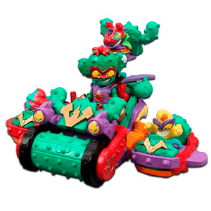 Vehículo Spiker Roller Cactus SuperThings S