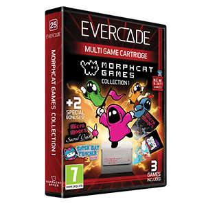 Cartucho Evercade Morphcat Collection 1