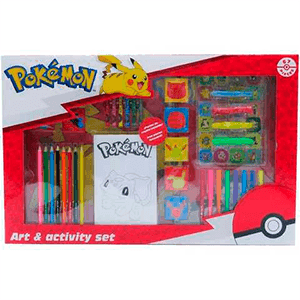 Set de Actividades Pokemon 67pzs - Reacondicionado