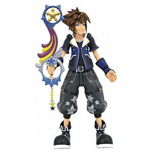 Figura Kingdom Hearts 3: Sora Wisdom 18cm - Reacondicionado