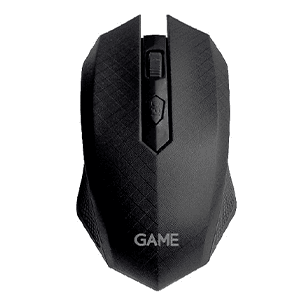 GAME MX122W Inalambrico Negro - Raton Gaming