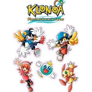 Klonoa Phantasy Reverie Series - Pegatinas Exclusivo GAME