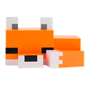 Lámpara Minecraft Fox