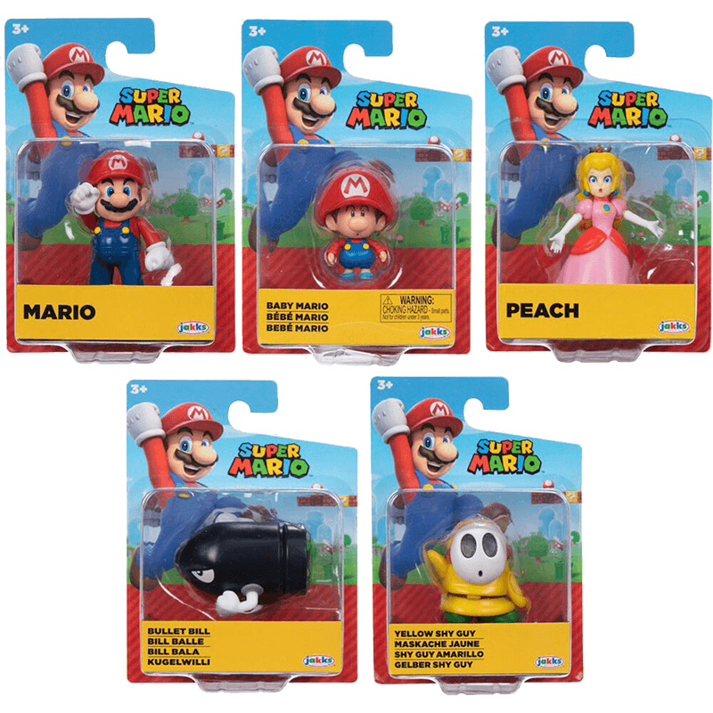 Figura Super Mario Wave 38 6cm Surtido
