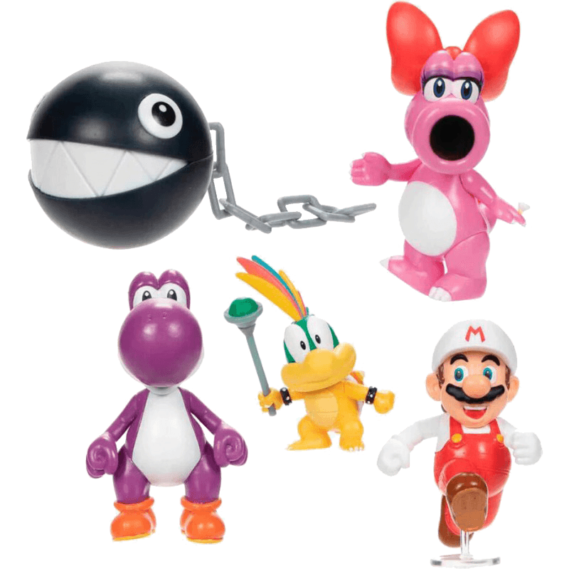 Figura Super Mario Bros 6cm surtido