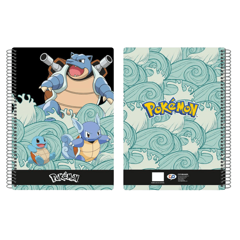 Cuaderno Pokémon Squirtle