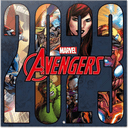 Calendario 2023 Marvel: Los Vengadores 30x30cm