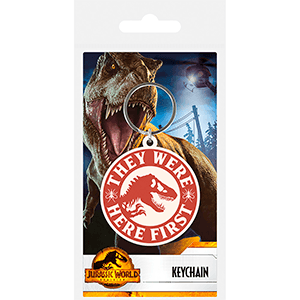 Llavero Jurassic World: They Were Here First